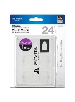 Кейс для 24 картриджей и карт памяти. Белый (PS Vita)